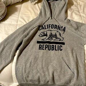 California Republic, Grey medium hood came all the way from California